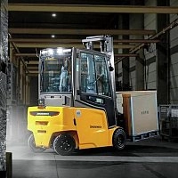 Электрический погрузчик Jungheinrich EFG 316k DZ, 4700 мм с сайдшифтом